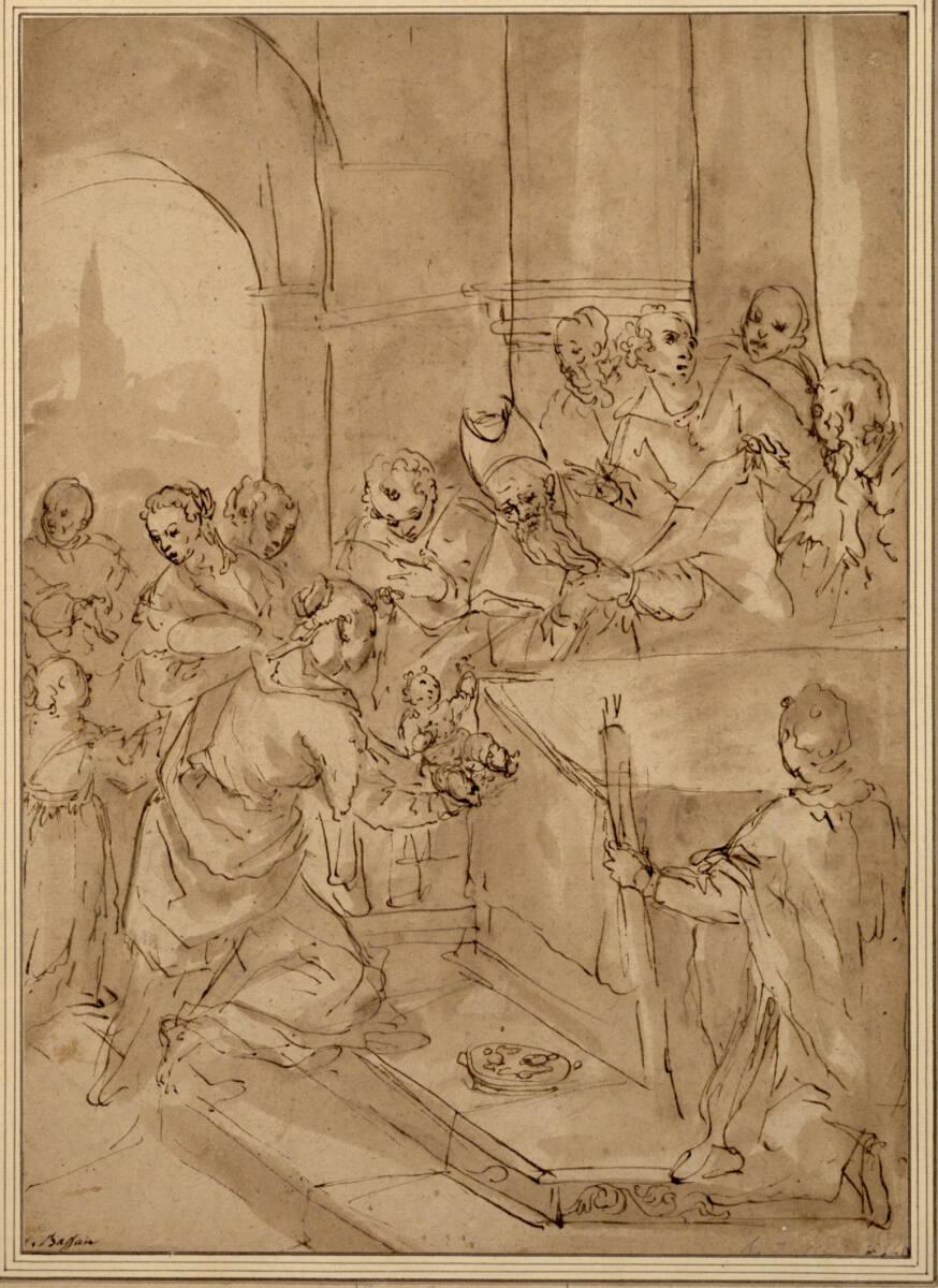 Anonym, Darbringung im Tempel, Inv. Nr.: 1559