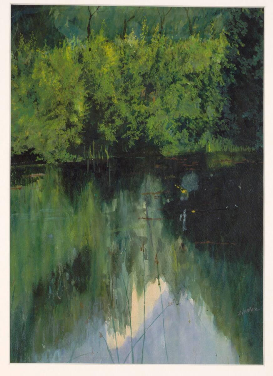 Julius Zimpel, Waldsee, Inv. Nr.: 35558