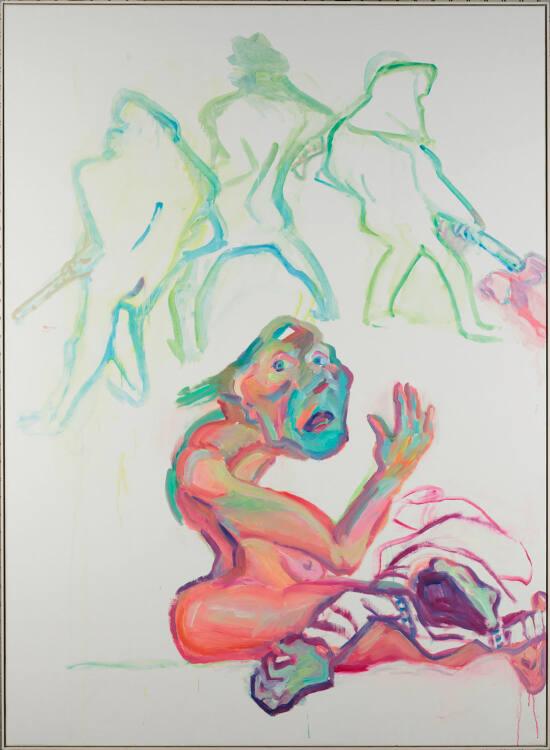 Maria Lassnig, Die Trauer, Inv. Nr.: EDLSB4898
