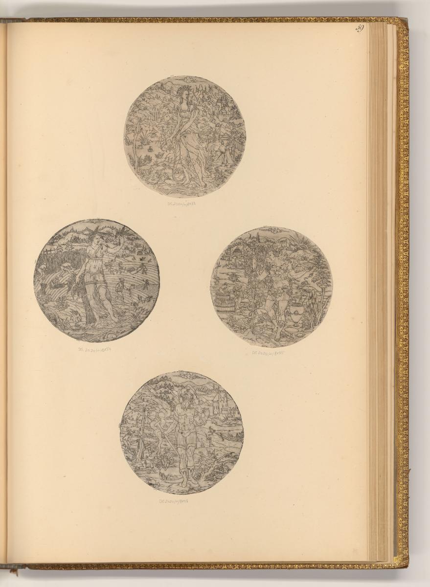 Französische Kupferstiche des 16. und 17. Jahrhunderts, Antike Götter, Inv. Nr.: Frankreich nac…