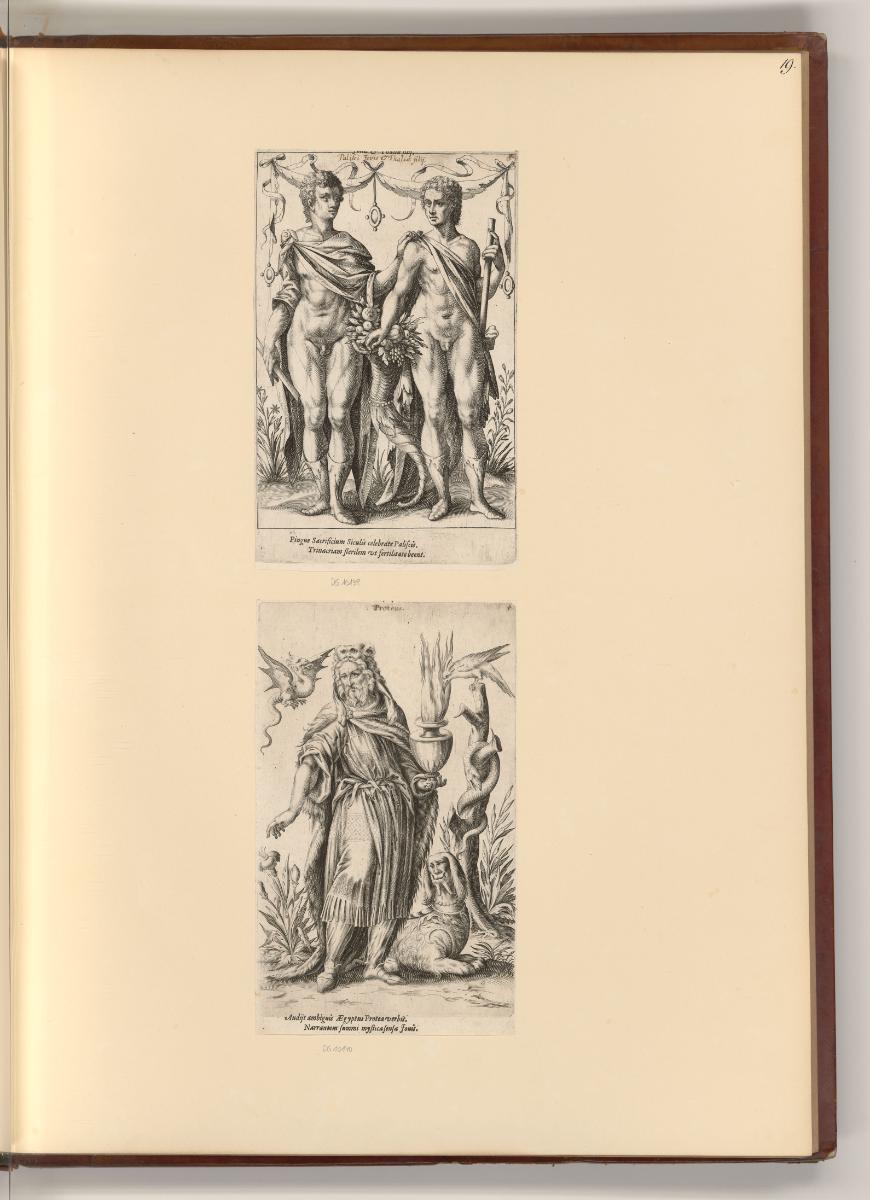 Französische Kupferstiche des späten 16. und 17. Jahrhunderts, Palikoi; Proteus, Inv. Nr.: Fran…