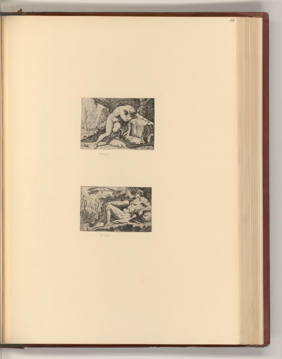 Französische Kupferstiche des späten 16. und 17. Jahrhunderts, Sommer; Herbst, Inv. Nr.: Frankr…