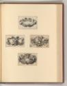 Französische Kupferstiche des späten 16. und 17. Jahrhunderts, Kartuschen mit Rollwerk und Grot…