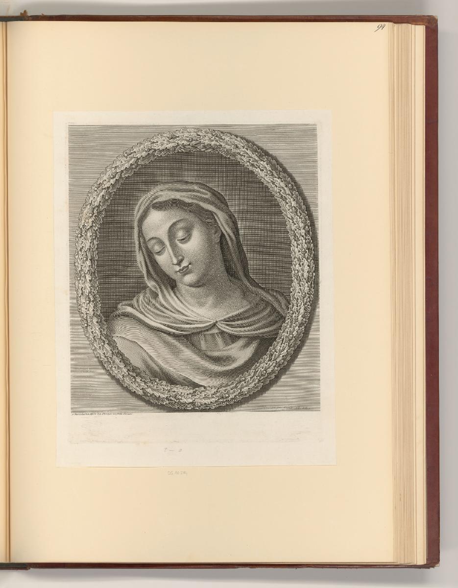 Französische Kupferstiche des späten 16. und 17. Jahrhunderts, Hl. Maria, Inv. Nr.: Frankreich …
