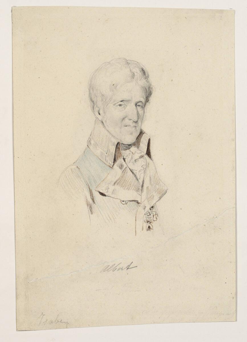 Jean-Baptiste Isabey, Herzog Albert von Sachsen-Teschen, Inv. Nr.: 35700