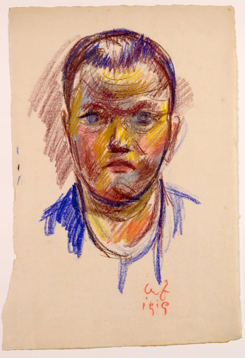 Anton Faistauer, Knabenkopf, Inv. Nr.: 35749