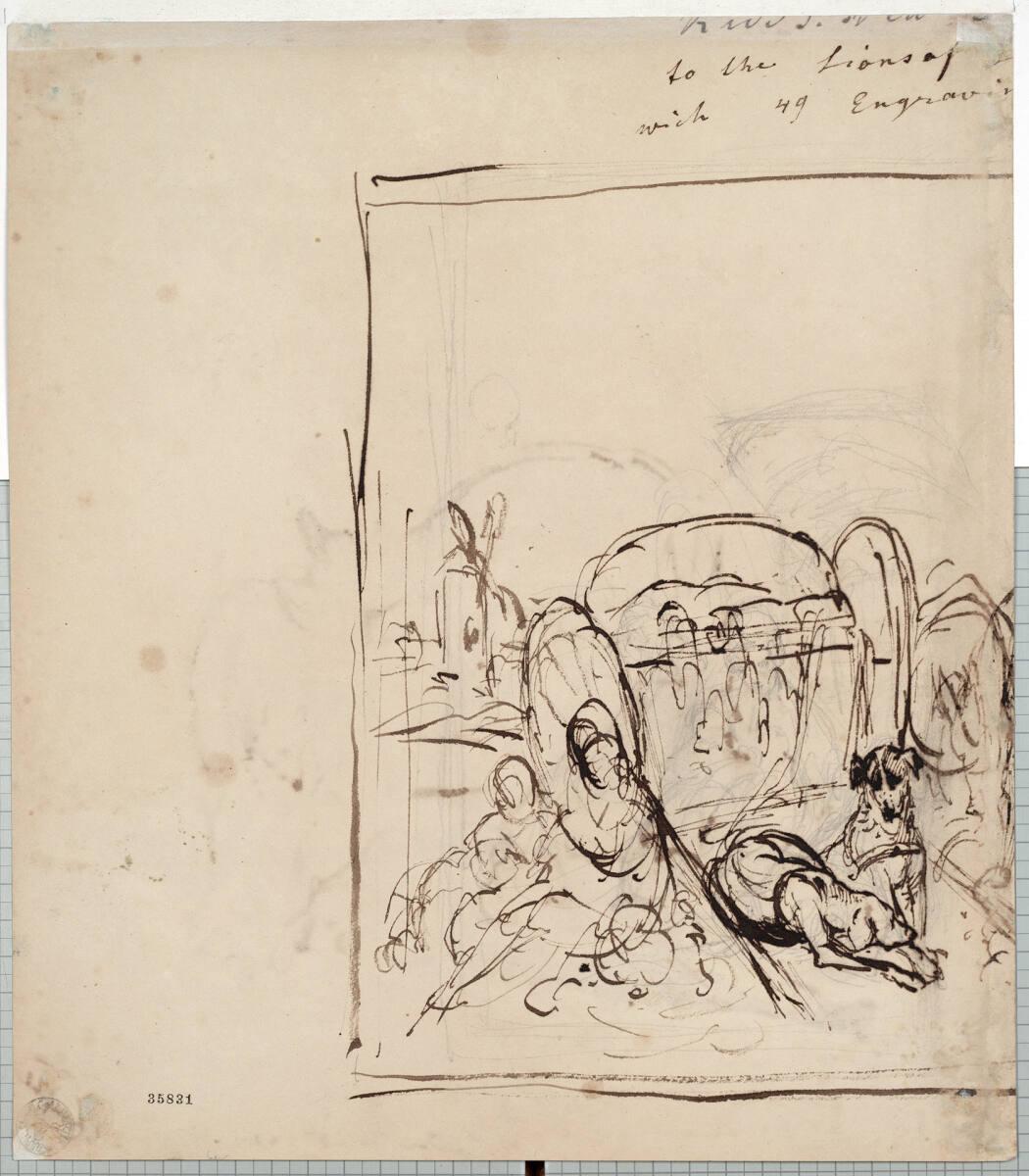 Johann Matthias Ranftl, Rastende Bauern, Inv. Nr.: 35831v