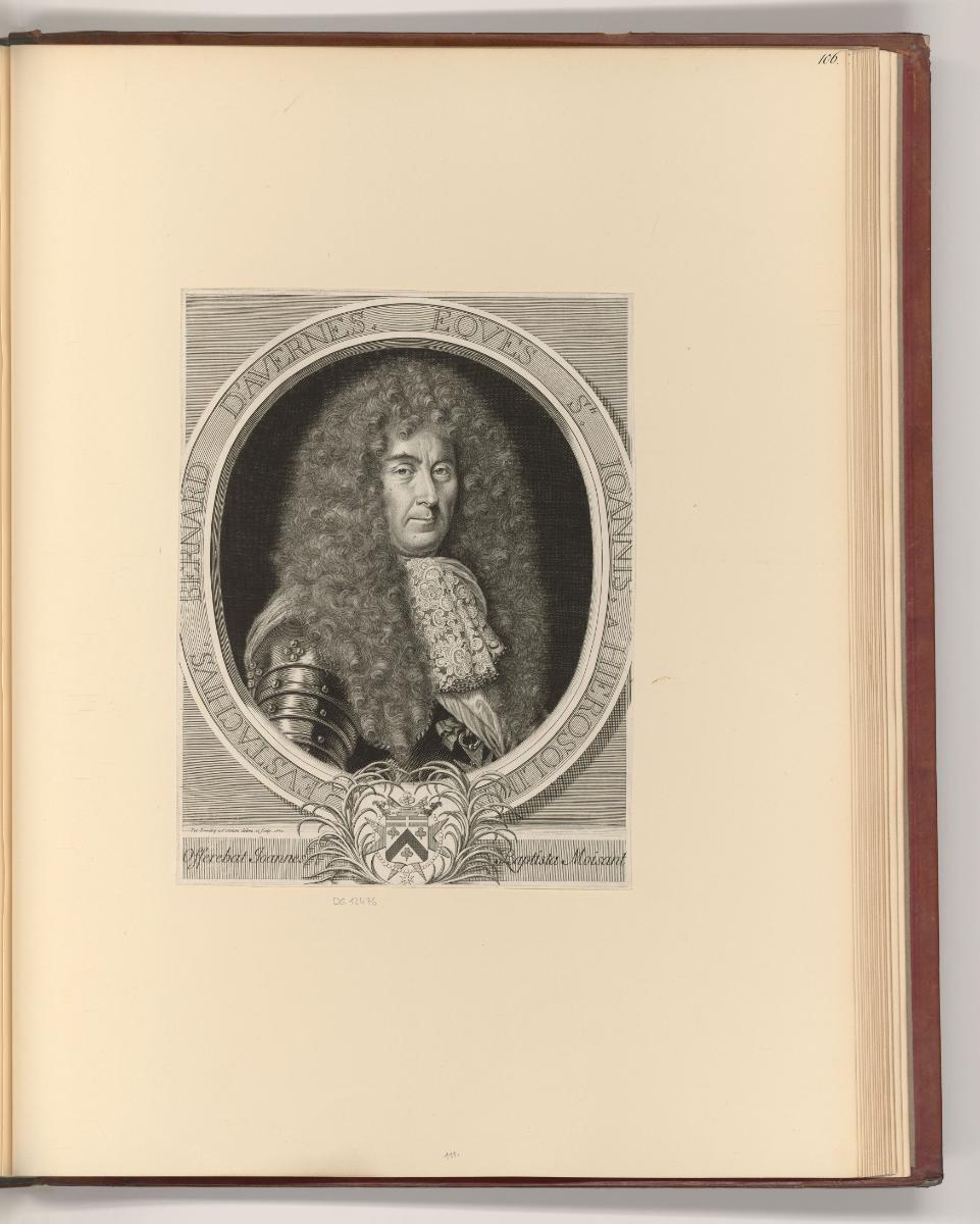 Französische Kupferstiche des 17. Jahrhunderts, Porträt Eustache Bernart d'Avernes, Inv. Nr.: F…