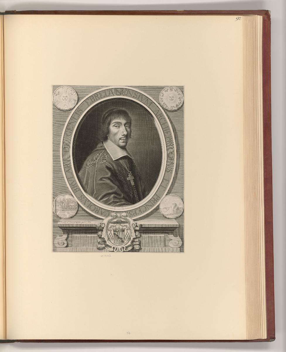 Französische Kupferstiche des 17. Jahrhunderts, Porträt Charles Brulart de Genlis, Inv. Nr.: Fr…