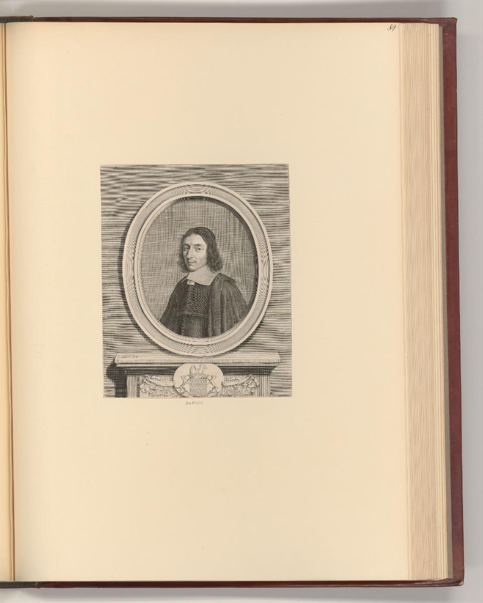 Druckgrafiken von Pierre Daret, Pierre Lombard und Jean Lenfant., Porträt Pierre-Arnaud du Camb…