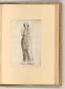 Kupferstiche von Claude Mellan, Antike Statue, Inv. Nr.: Frankreich nach Sektionen I/12, F/I/12…