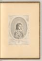 Kupferstiche von Claude Mellan, Porträt Louis XIV. als Kind im Oval, Inv. Nr.: Frankreich nach …