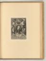 Kupferstiche von Grégoire Huret, Porträt eines jungen Mannes in Ornamentrahmen, Inv. Nr.: Frank…