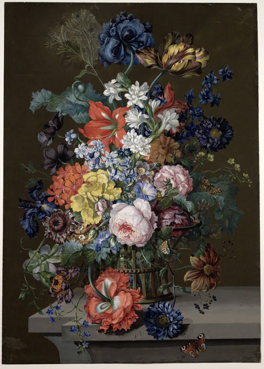 N. Zedlitz, Blumenstück, Inv. Nr.: 36072/2