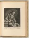 Druckgrafiken von Gilles Rousselet, Hl. Franz von Assisi in Meditation, Inv. Nr.: Frankreich na…