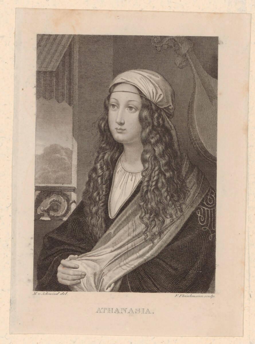 Spindler, Carl: Athanasia (Buchillustration), Inv. Nr.: DG2017/1/6470