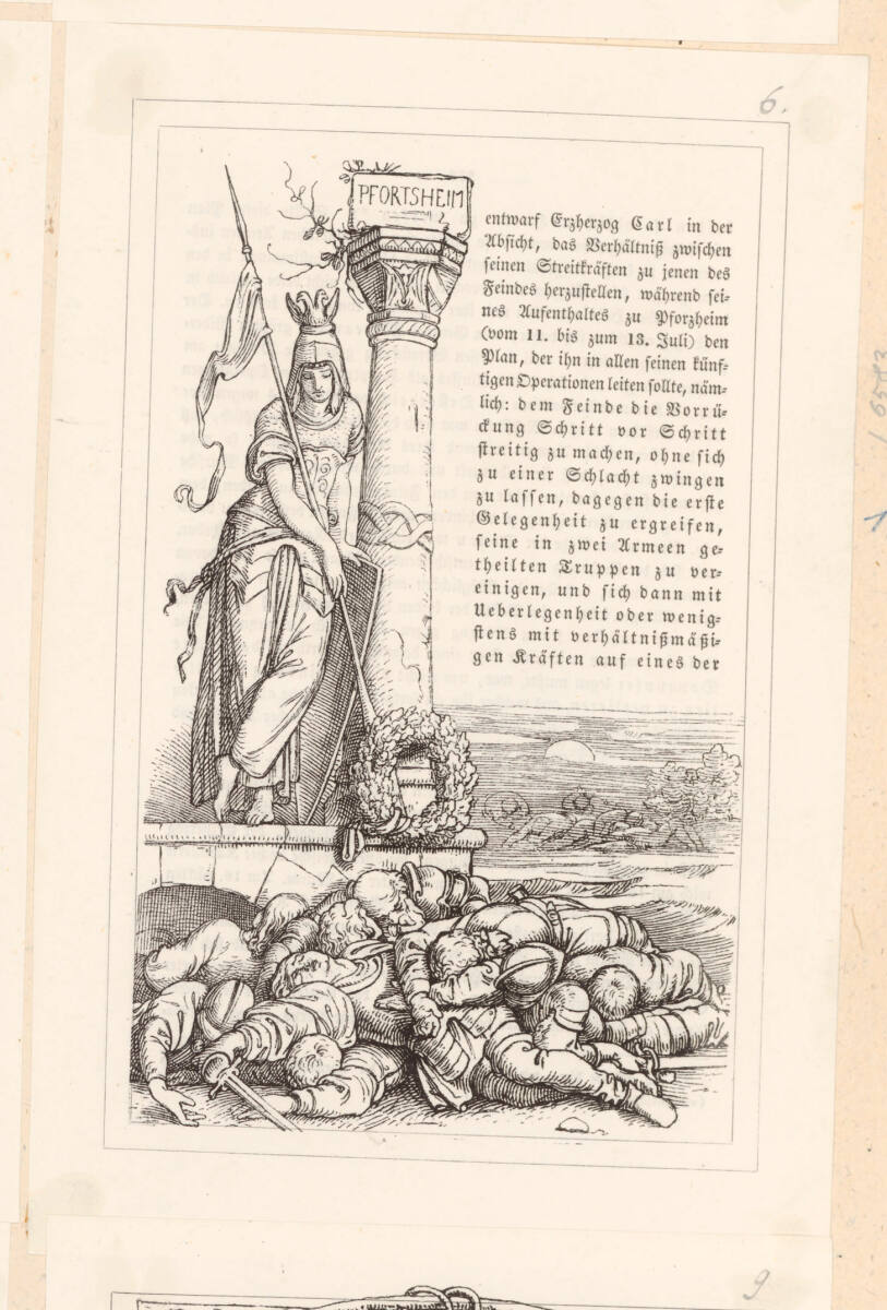 Duller, Eduard: Erzherzog Carl von Österreich (Buchillustration), Prandel&Comp. KaulfussWit., 1847