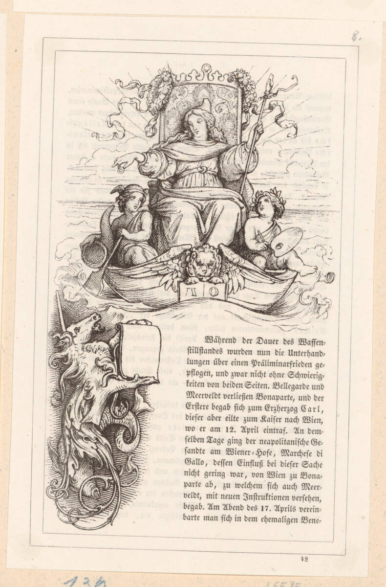 Duller, Eduard: Erzherzog Carl von Österreich (Buchillustration), Prandel&Comp. KaulfussWit., 1847