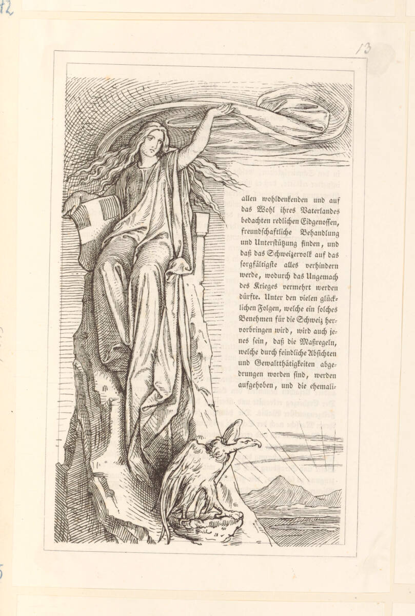 Duller, Eduard: Erzherzog Carl von Österreich (Buchillustration), Prandel&Comp. KaulfussWit., 1847
