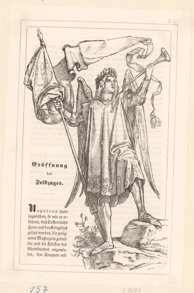 Duller, Eduard: Erzherzog Carl von Österreich (Buchillustration), Prandel&Comp. KaulfussWit., 1847