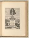 Druckgrafiken von Gilles Rousselet, Büste Ludwig XIV. (Titelblatt), Inv. Nr.: Frankreich nach S…