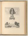 Druckgrafiken von Gilles Rousselet, Büste Ludwig XIV. (Titelblatt), Inv. Nr.: Frankreich nach S…