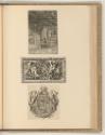 Radierungen von Jean Le Pautre, Dekorative Architekturelemente (Wandbau), Inv. Nr.: Frankreich …