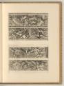 Radierungen von Jean Le Pautre, Fries mit Kriegstrophäen (Ornamentstich), Inv. Nr.: Frankreich …