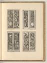 Radierungen von Jean Le Pautre, Ornamentfries (Vertikal), Inv. Nr.: Frankreich nach Sektionen I…