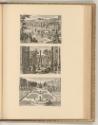 Radierungen von Jean Le Pautre, Gartenansichten (Ornamentstich), Inv. Nr.: Frankreich nach Sekt…