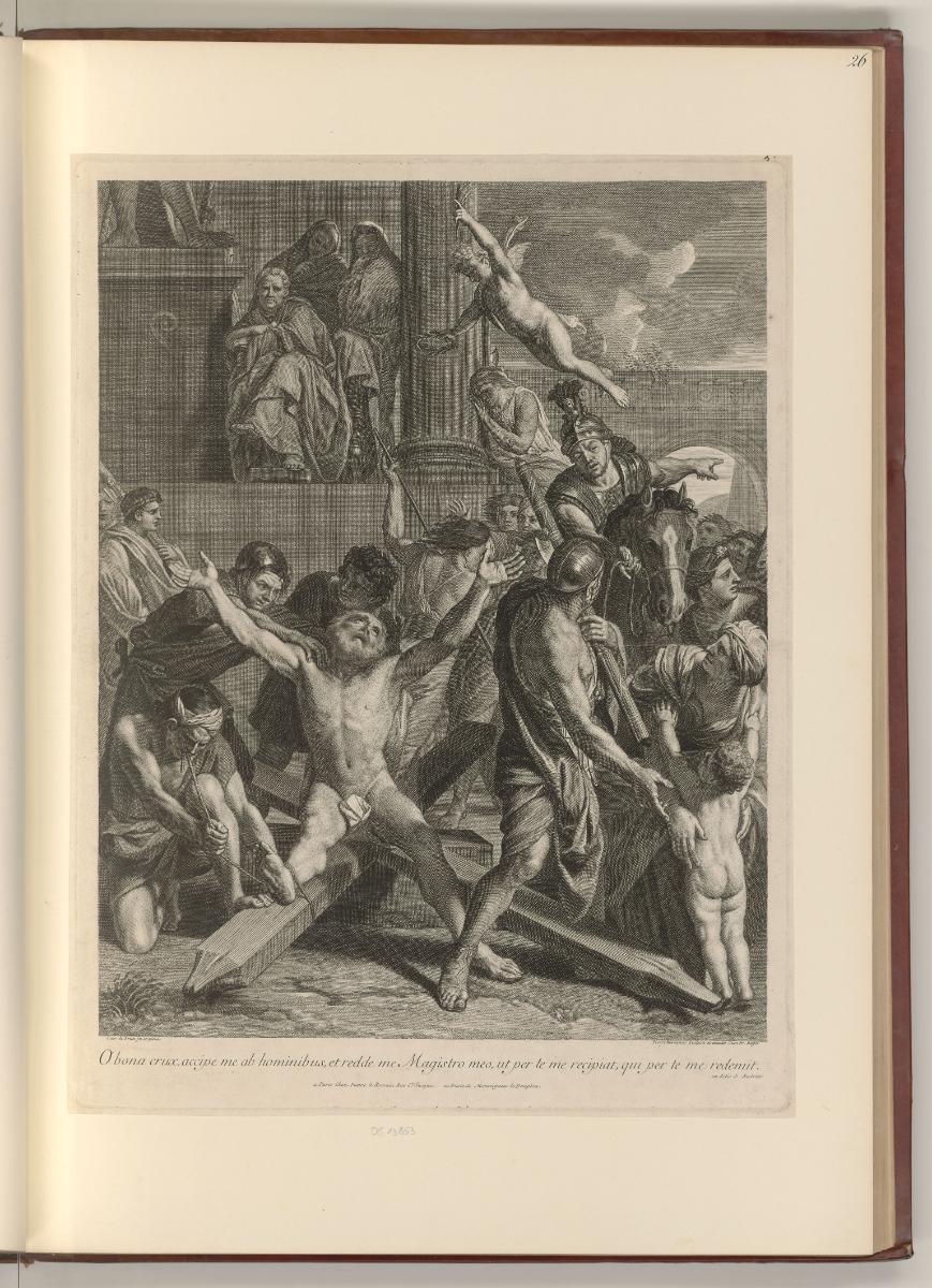 Französische Druckgrafiken des 17. Jahrhunderts, Martyrium des hl. Andreas, Inv. Nr.: Frankreic…