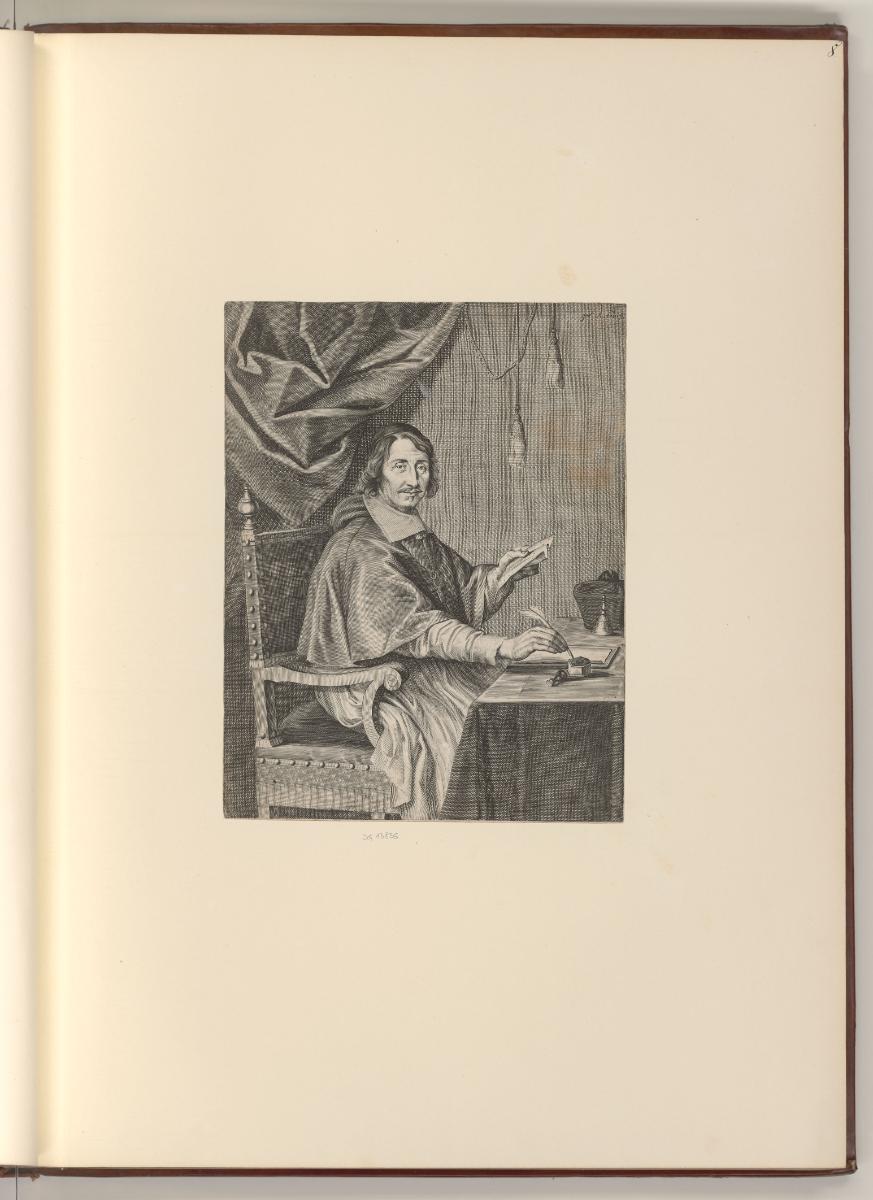 Französische Druckgrafiken des 17. Jahrhunderts, Porträt Camille de Neufville de Villeroy, Inv.…