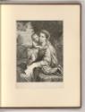 Französische Druckgrafiken des 17. und 18. Jahrhunderts, Maria mit Kind, Inv. Nr.: Frankreich n…