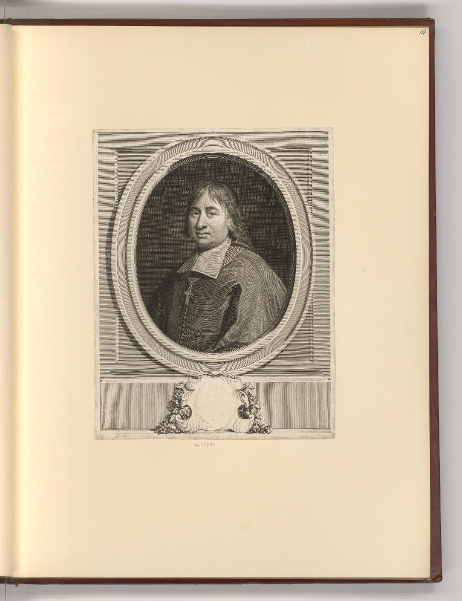 Französische Druckgrafiken des 17. und 18. Jahrhunderts, Porträt Charles François de Loménie de…