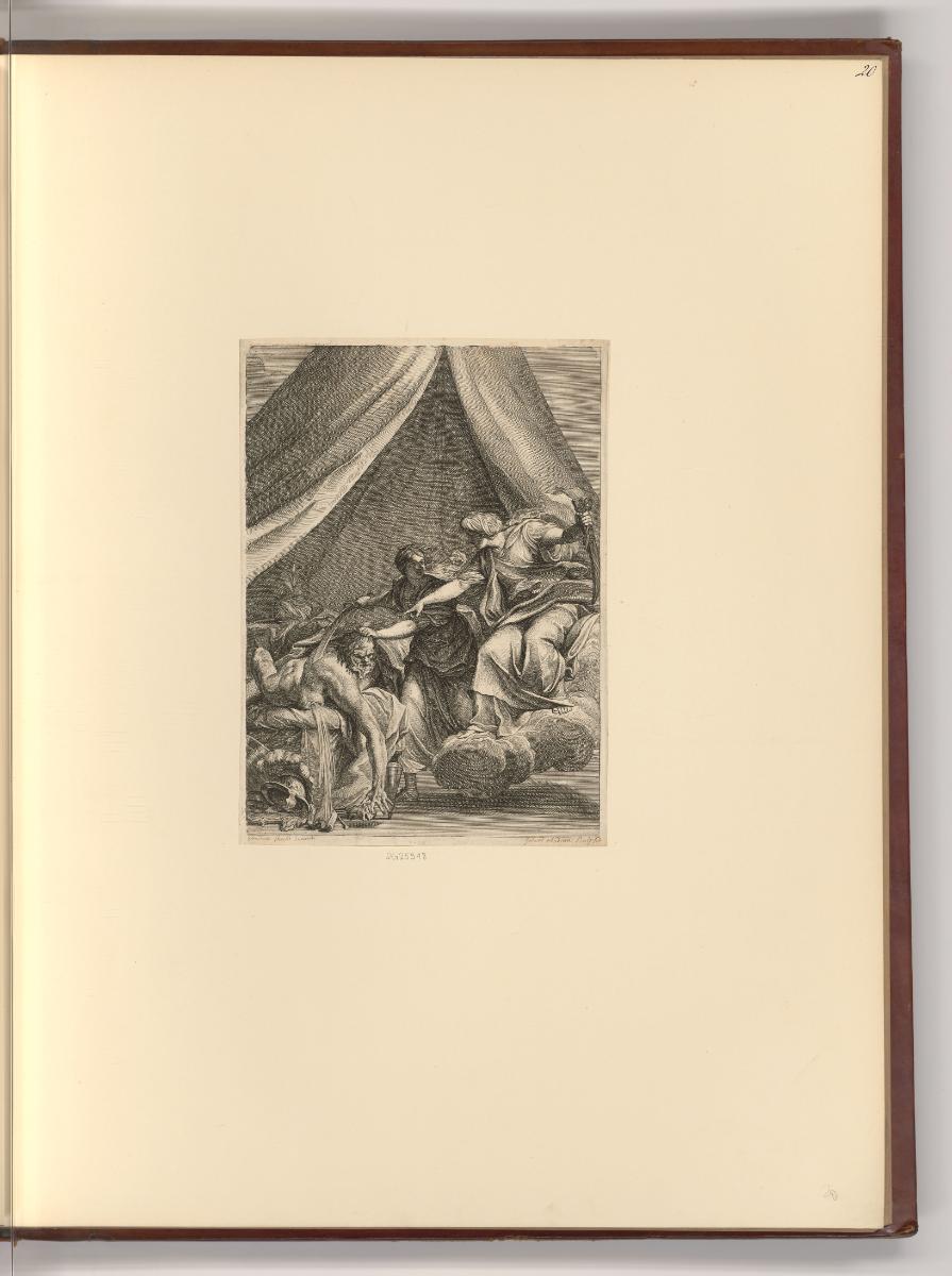 Französische Druckgrafiken des 17. und 18. Jahrhunderts, Judith mit dem Kopf des Holofernes, In…