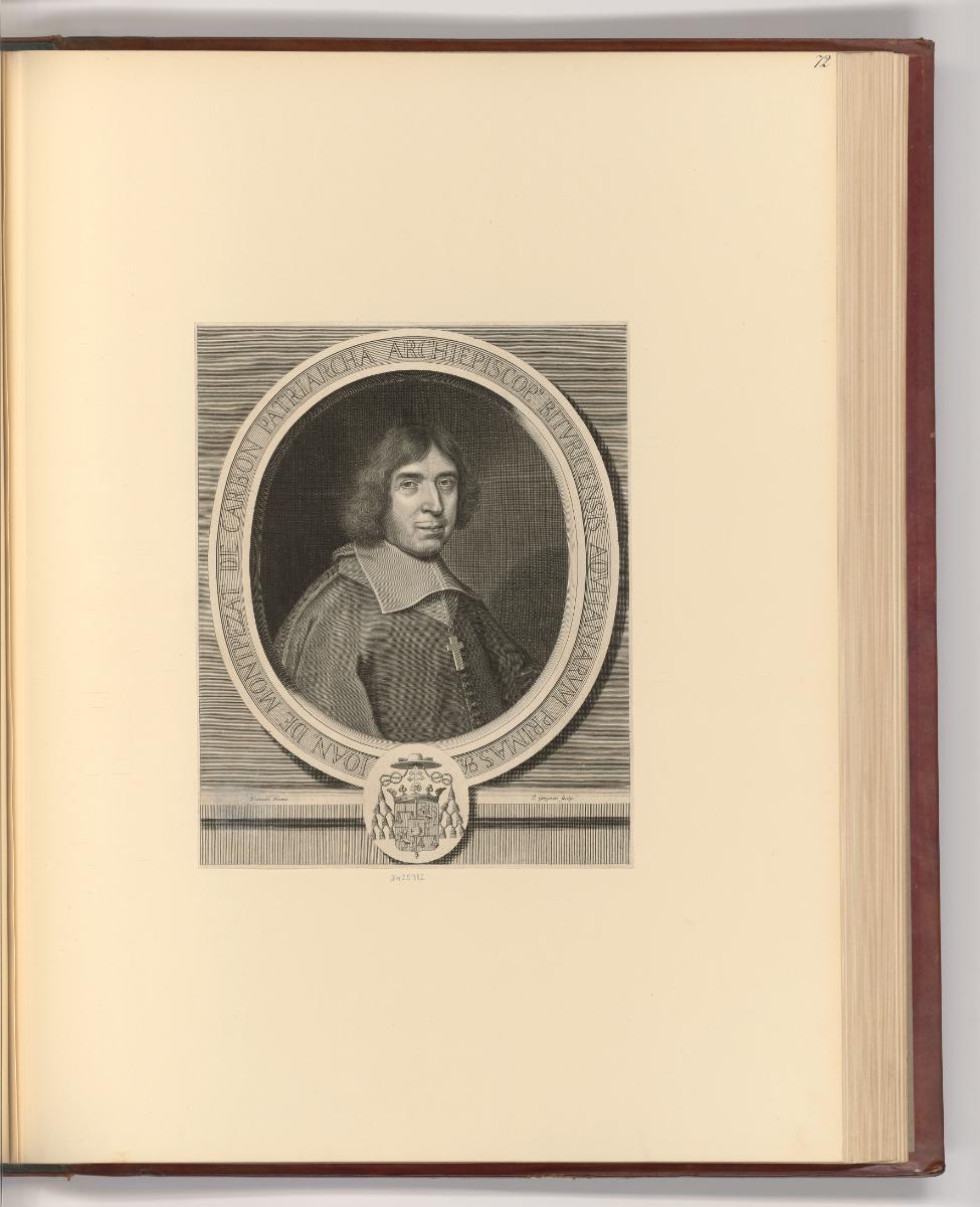Französische Druckgrafiken des 17. und 18. Jahrhunderts, Porträt Jean de Montpezat de Carbon, I…