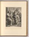 Druckgrafiken von François de Poilly d. Ä., Heilige Familie mit hl. Elisabeth und Johannesknabe…