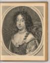 Druckgrafiken von Nicolas de Poilly, Porträt Maria Anna Victoria von Bayern, Inv. Nr.: Frankrei…