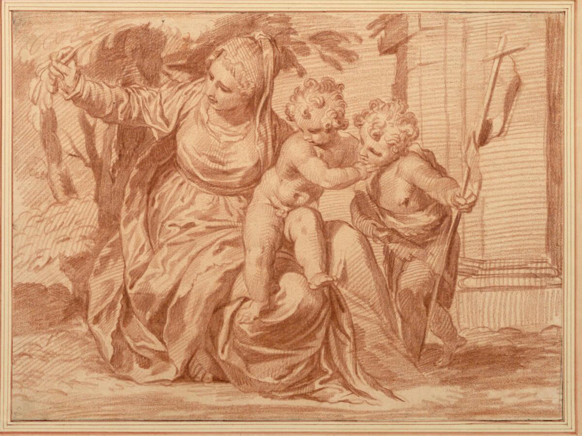 Anonym, Maria mit Jesuskind und Johannesknaben, Inv. Nr.: 1590