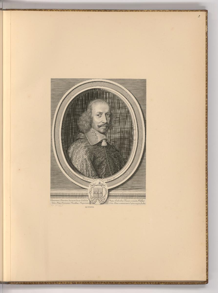 Porträtstiche von Robert Nanteuil, Porträt Jules Mazarin, Inv. Nr.: Frankreich nach Sektionen I…