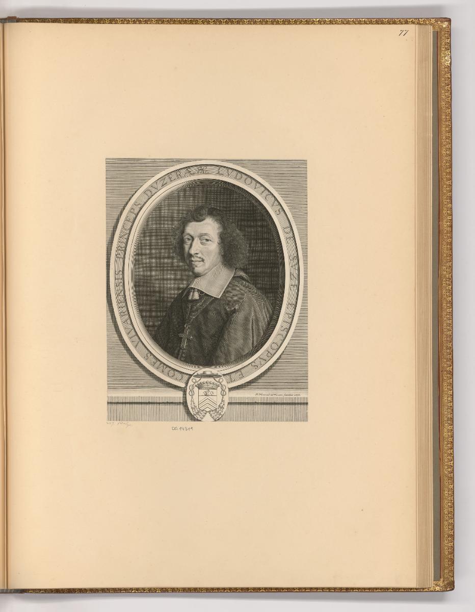 Porträtstiche von Robert Nanteuil, Porträt Louis-François de la Baume de Suze, Inv. Nr.: Frankr…