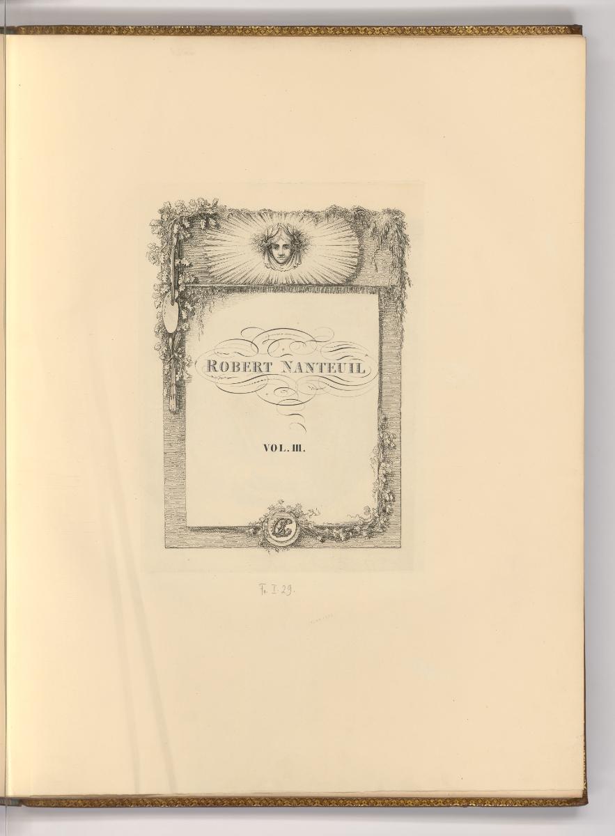 Porträtstiche von Robert Nanteuil, Robert Nanteuil Vol. III., Inv. Nr.: Frankreich nach Sektion…