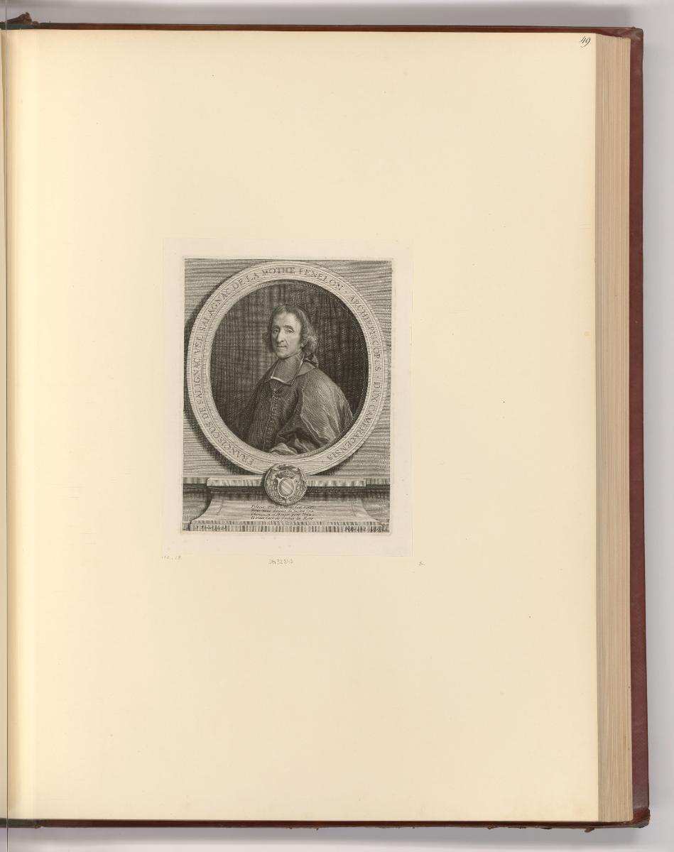 Französische Druckgrafiken des 17. und 18. Jahrhunderts, Porträt François de Salignac de La Mot…