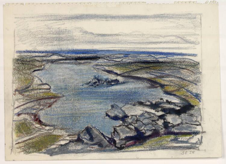 Josef Floch, Meeresküste, Inv. Nr.: 36388