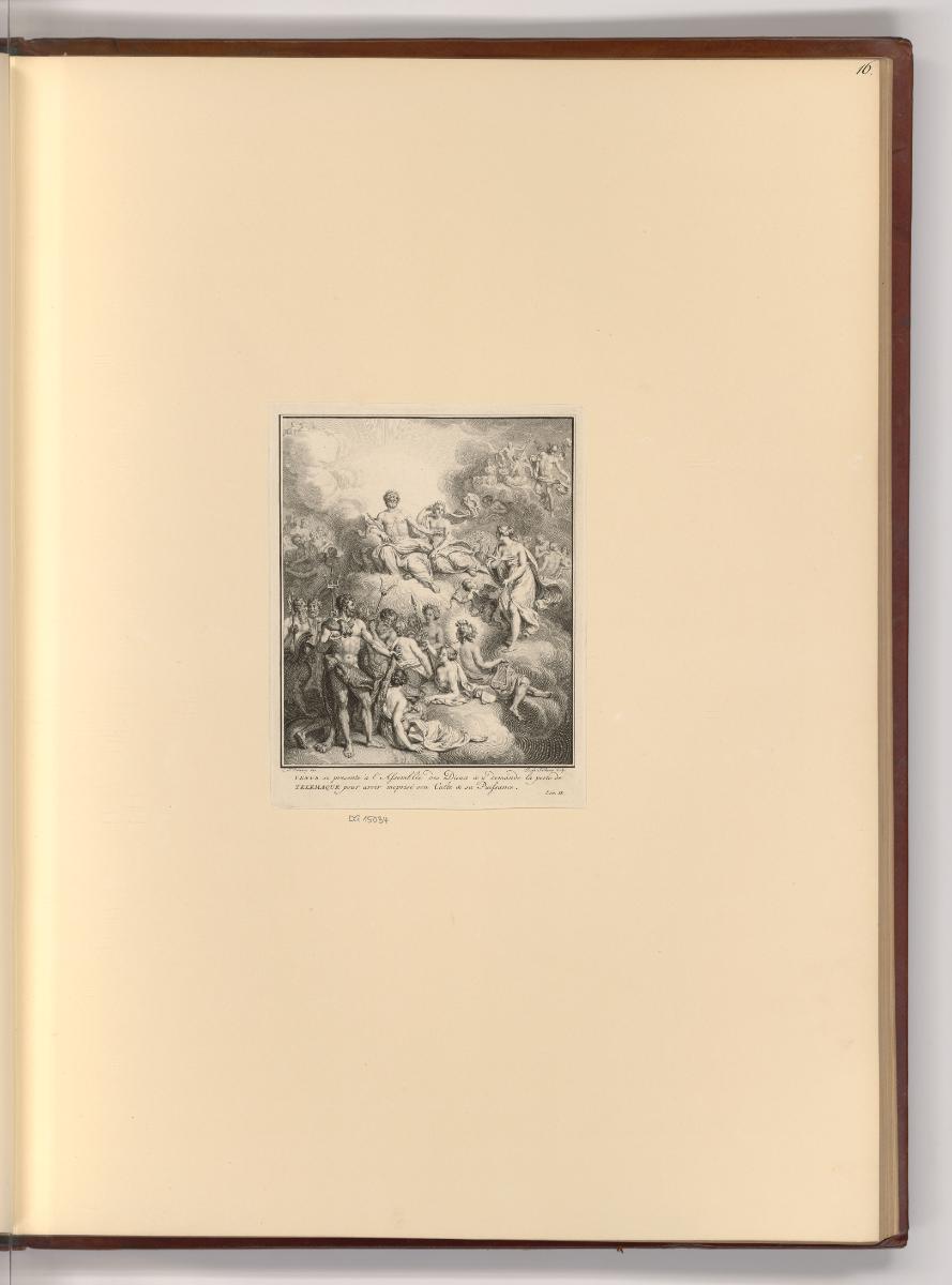 Druckgrafiken von Bernard Picart, Venus vor den Göttern des Olymp, Inv. Nr.: Frankreich nach Se…