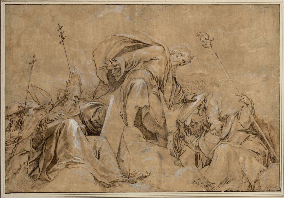 Moses und die Kirchenväter, Paolo Farinati