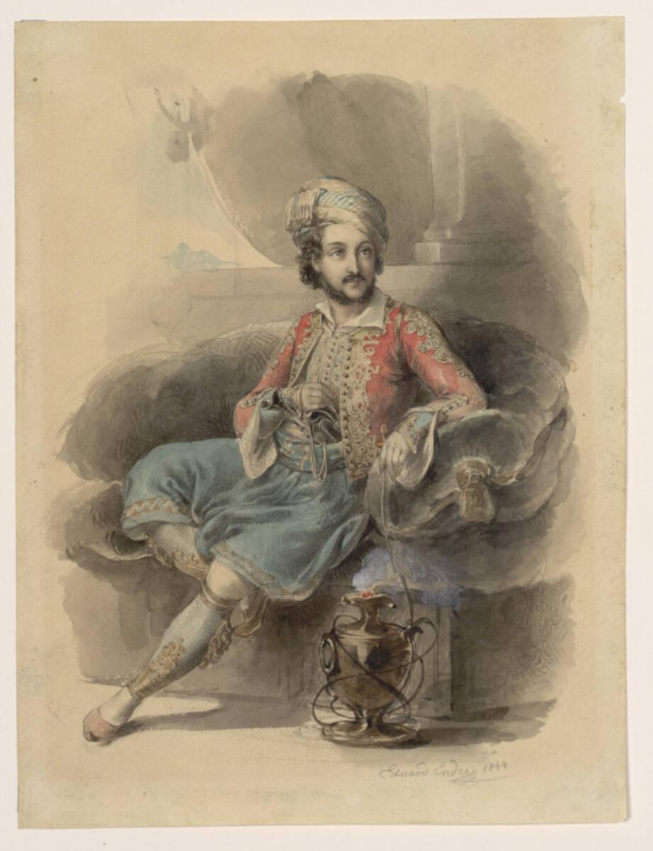 Eduard Ender, Türke, Inv. Nr.: 36484
