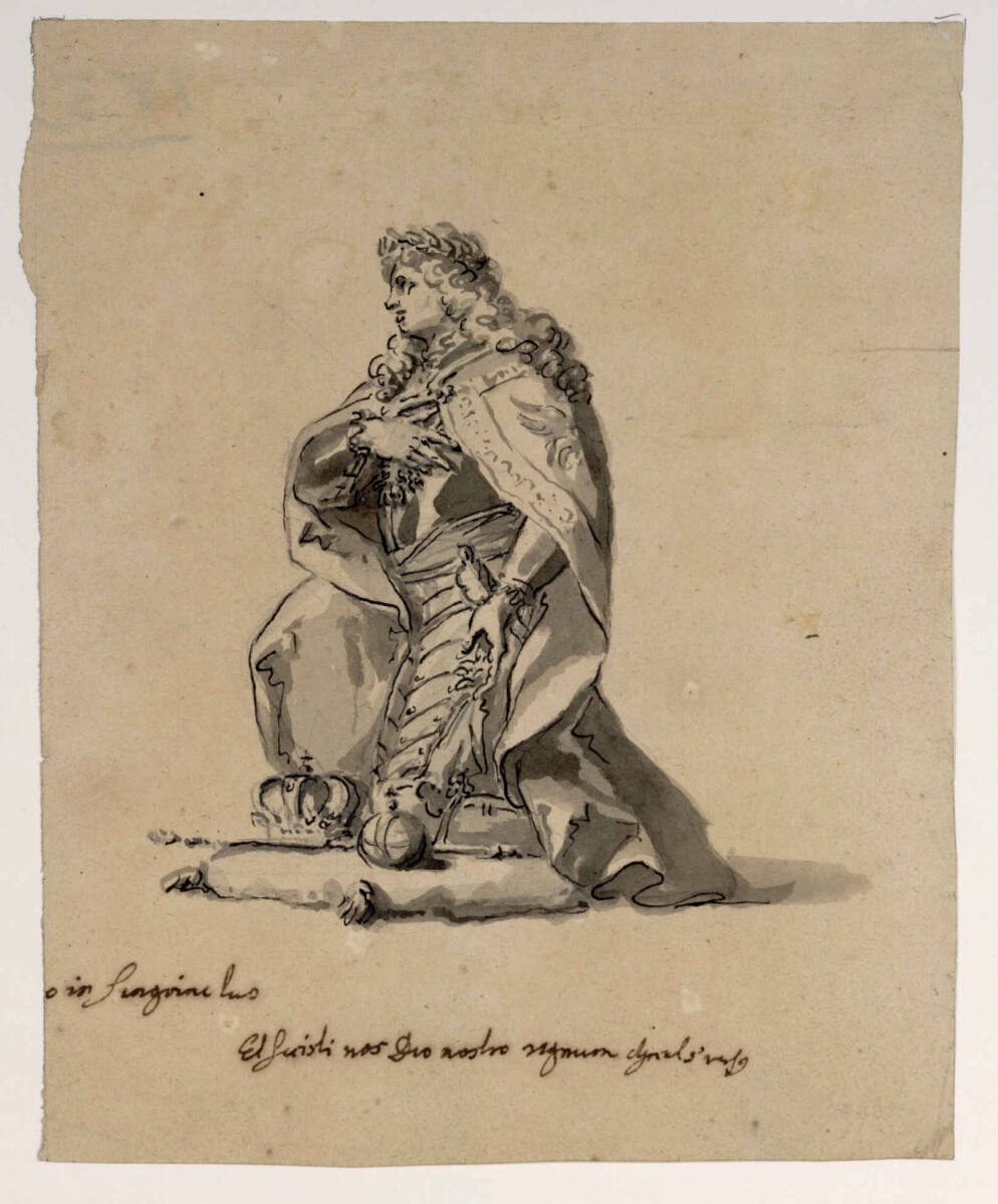 Kniender König, Wenzel Lorenz Reiner