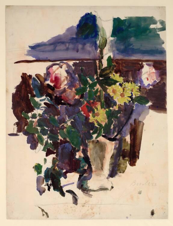 Herbert Boeckl, Blumenstillleben, Inv. Nr.: 36631