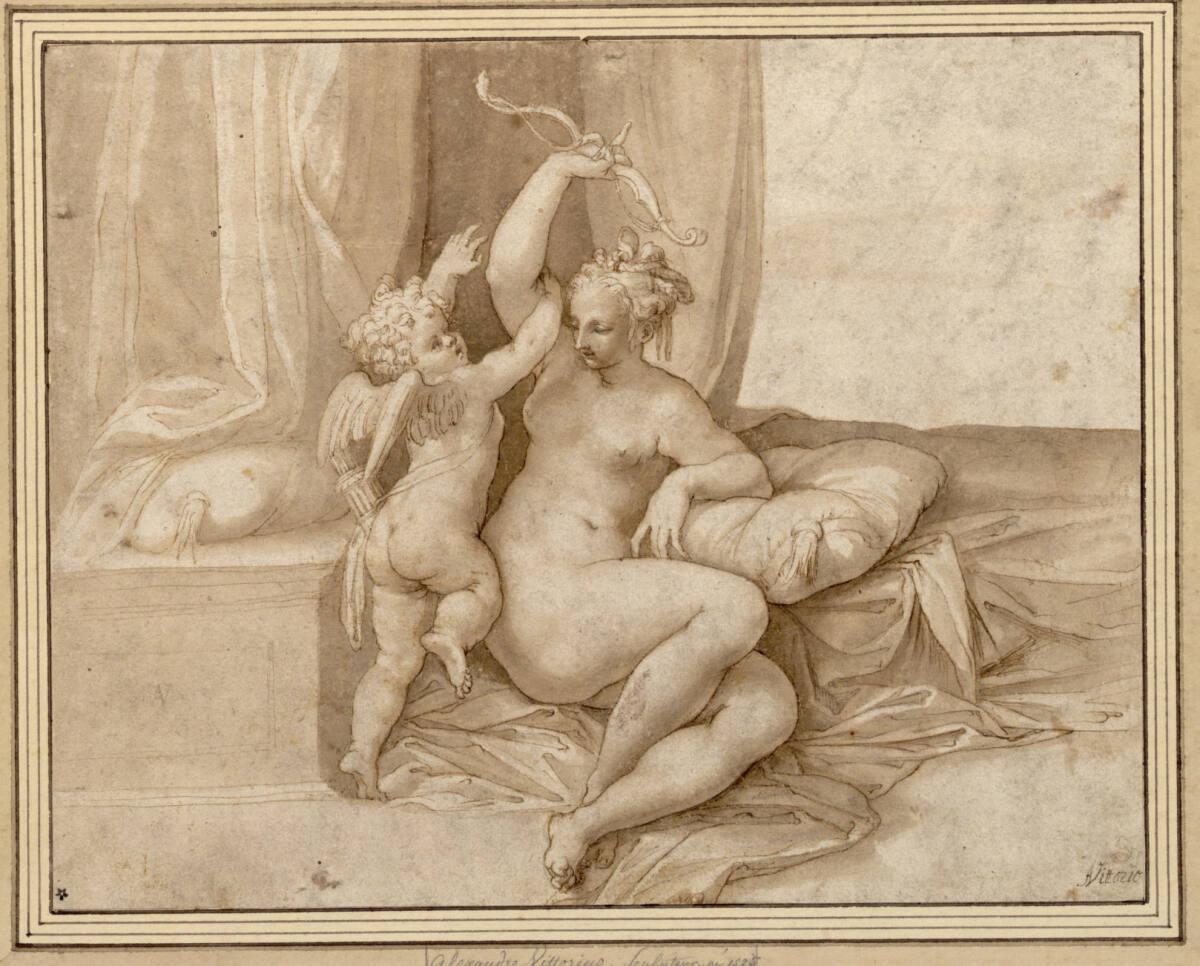 Venus und Amor, Inv. Nr.: 1612